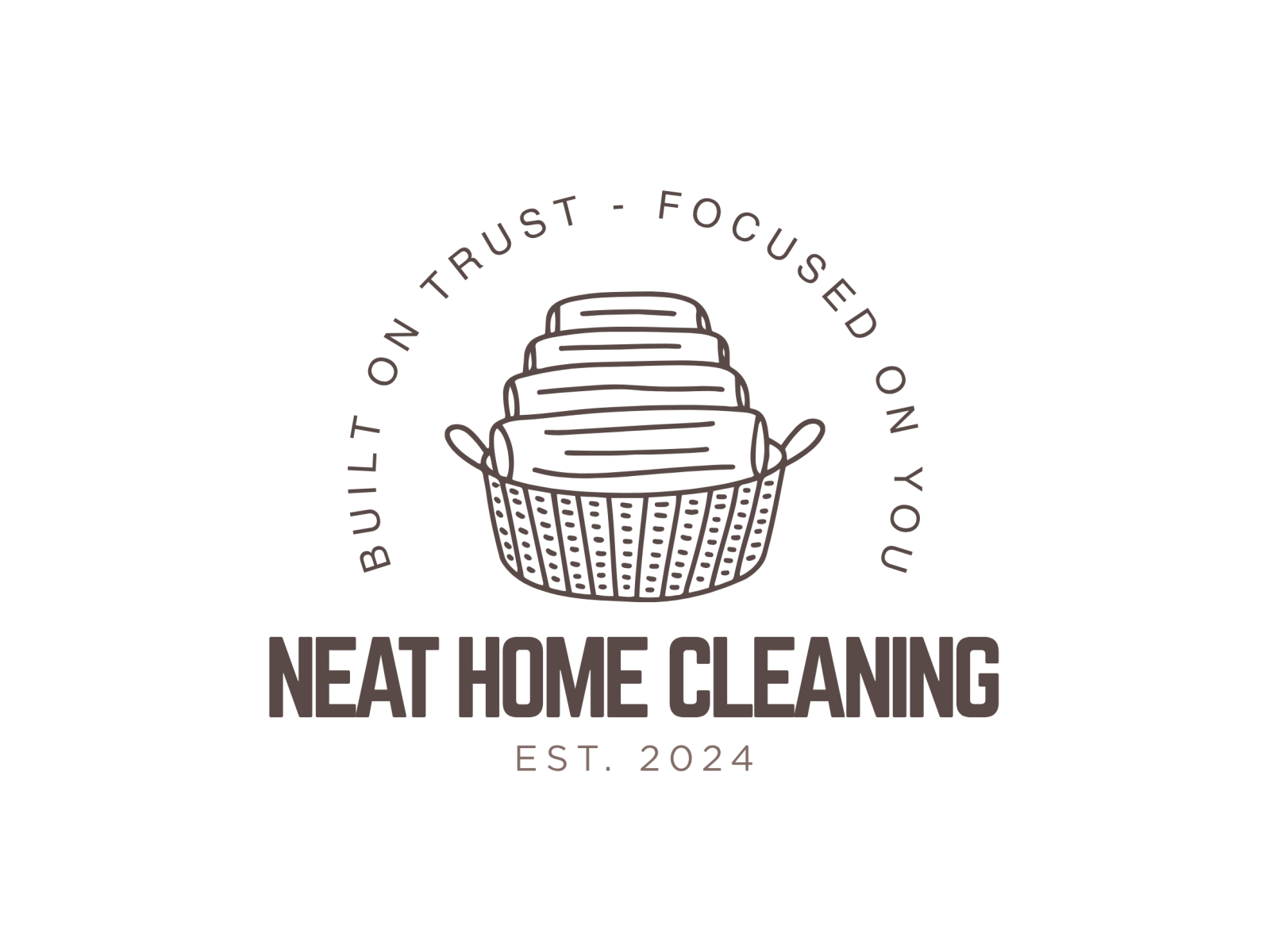 Neat Home Cleaning Company Logo
